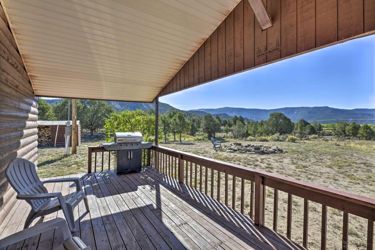 Quiet Pagosa Springs Cabin Lake And Mountain Views! Exteriör bild